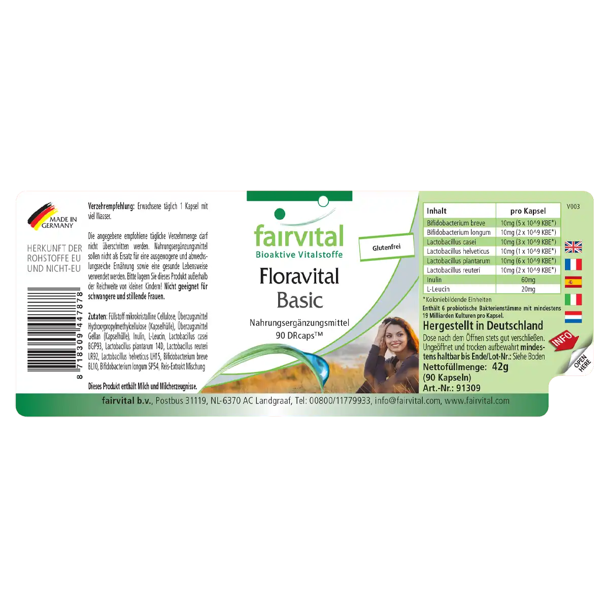 Floravital Basic – 90 DRcaps® Floravital Basic – 90 DRcaps®