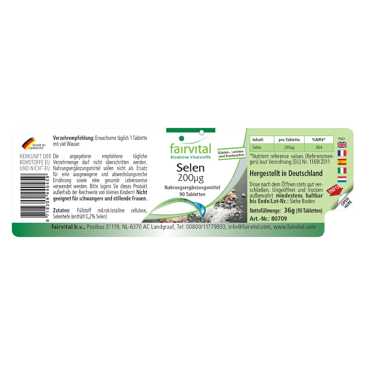 Selenium 200µg – 90 Tablets Selenium 200µg – 90 Tablets