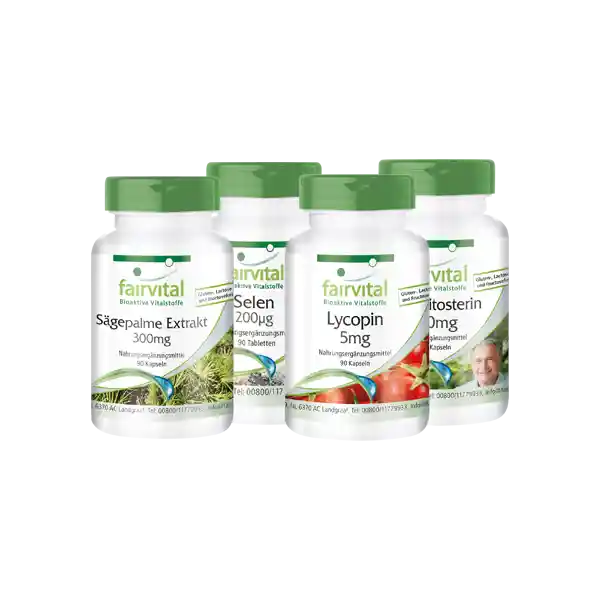 Prostata Set - per 90 giorni – 4 x 90 capsule/ compresse Prostata Set - per 90 giorni – 4 x 90 capsule/ compresse