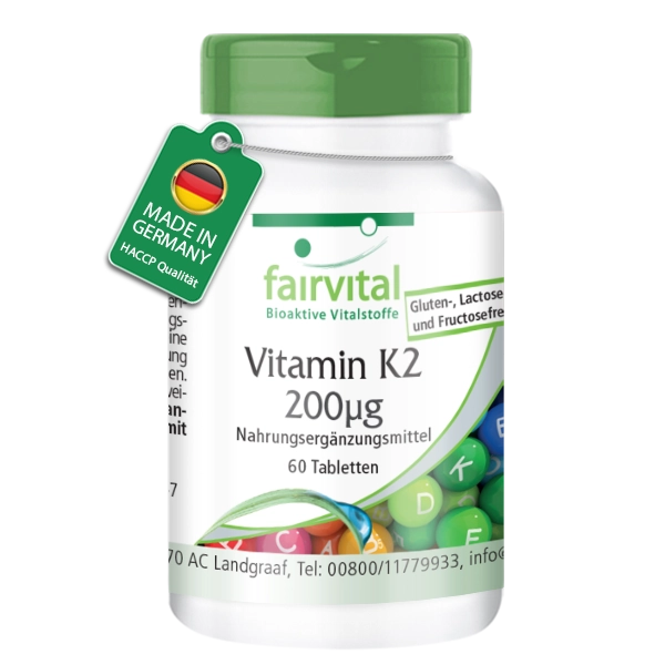 Vitamina K2 200µg - 60 compresse