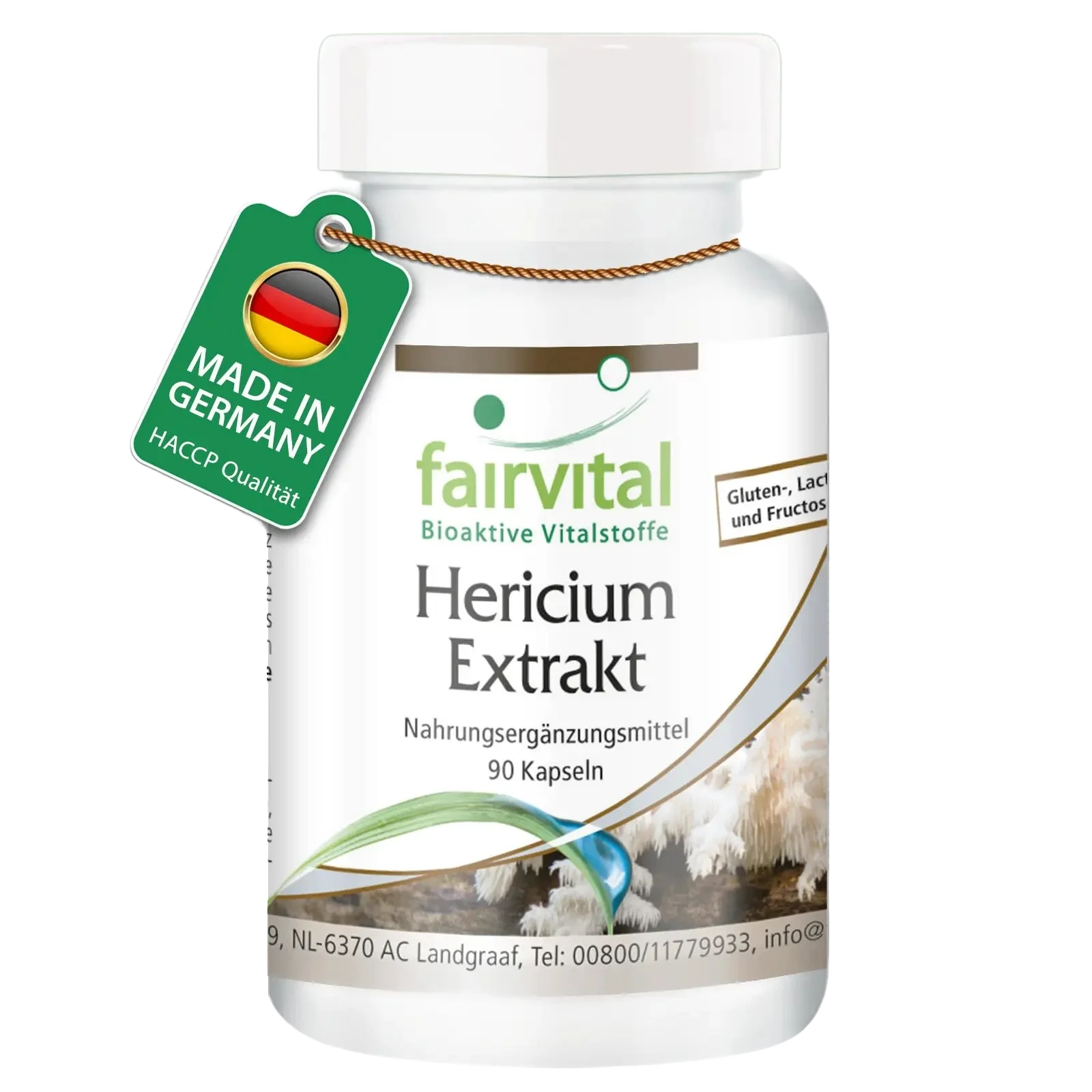 Hericium Extract 500mg - 90 Capsules