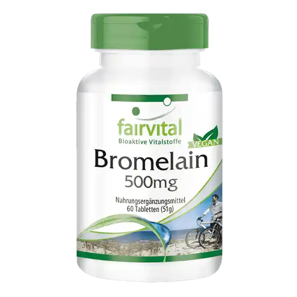 Bromelain 500mg - 60 tablets