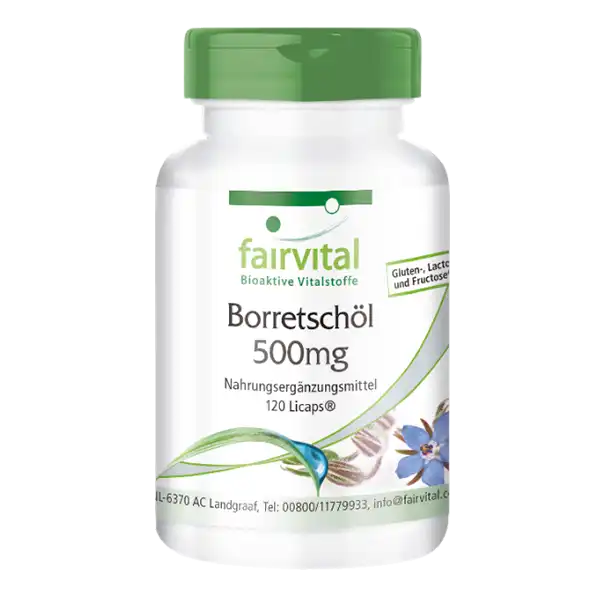 Aceite de borraja 500 mg - 120 Licaps®