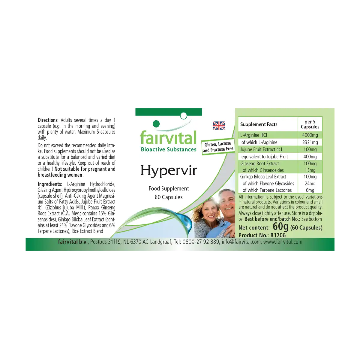 Hypervir - 60 capsules Hypervir - 60 capsules