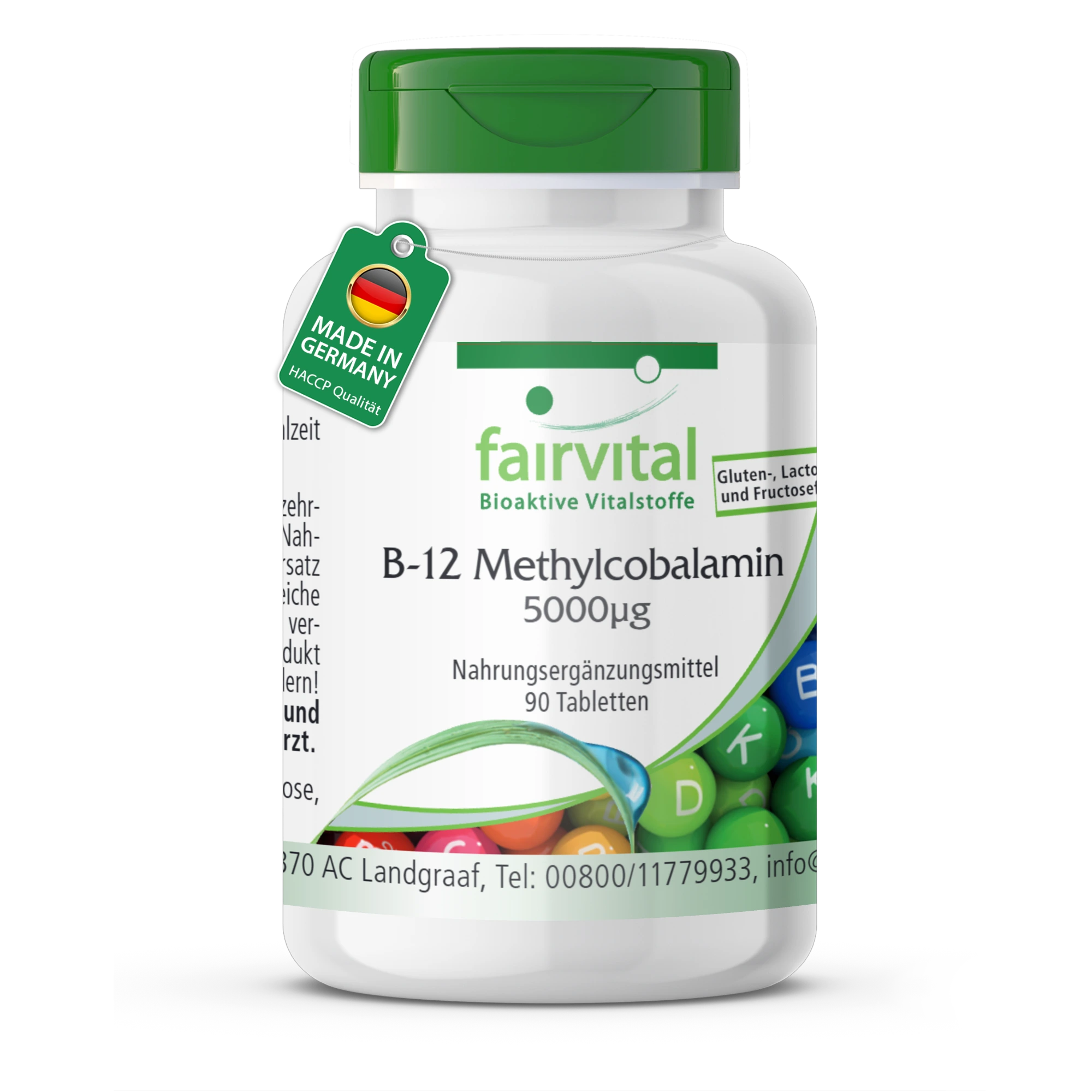B-12 Metilcobalamina 5000µg - 90 compresse