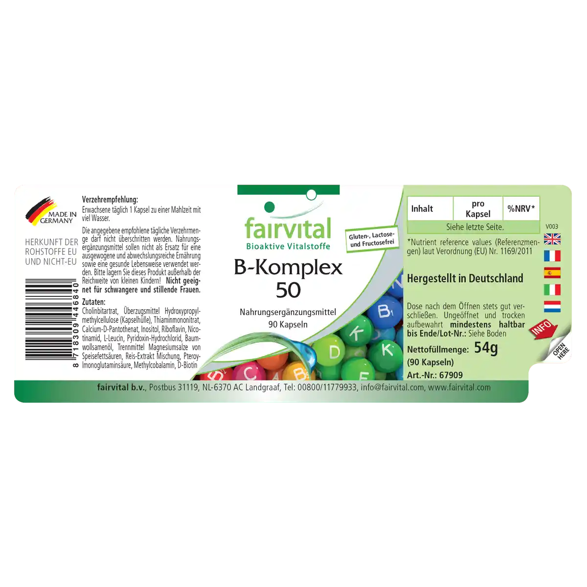 B complex 50 – 90 capsules B complex 50 – 90 capsules