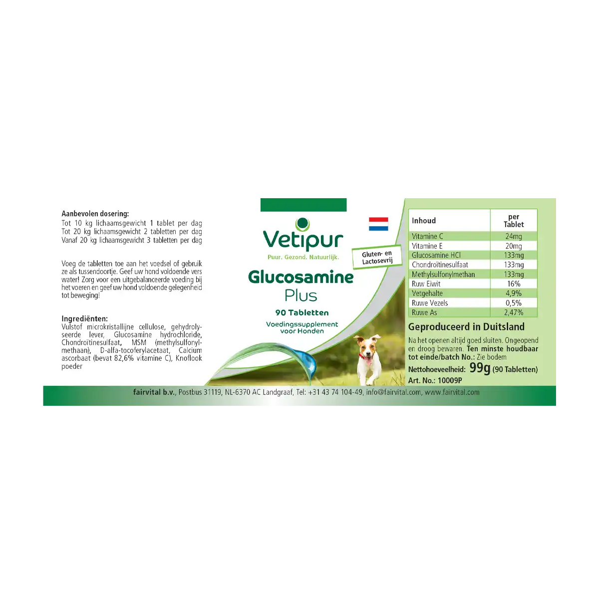 Glucosamina Plus - 90 compresse per cani | Vetipur Glucosamina Plus - 90 compresse per cani | Vetipur