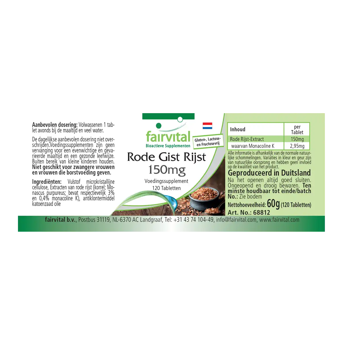 Red Yeast Rice 150mg - 120 Tablets Red Yeast Rice 150mg - 120 Tablets