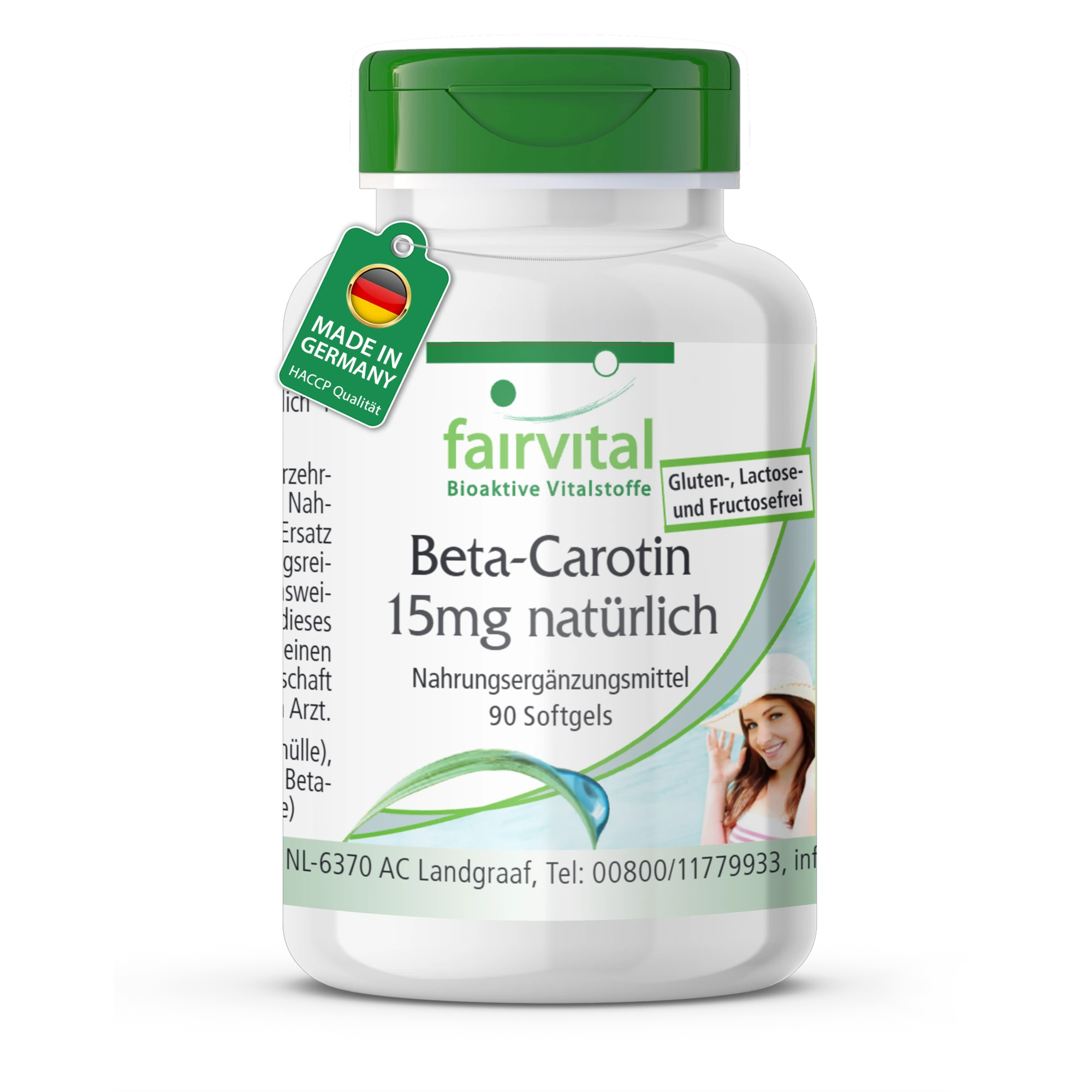Beta carotene 15mg naturale - 90 softgel