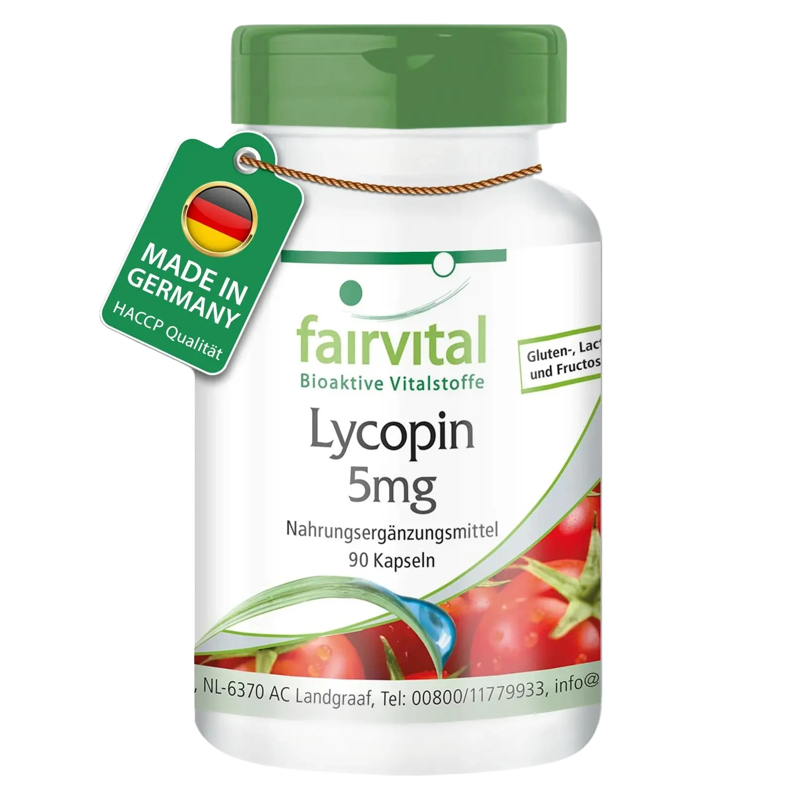 Lycopene 5mg - 90 Capsules