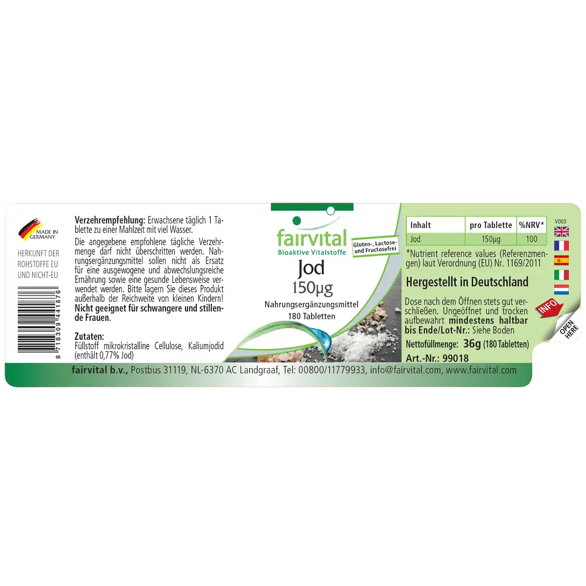 Iodine 150 µg Iodine 150 µg