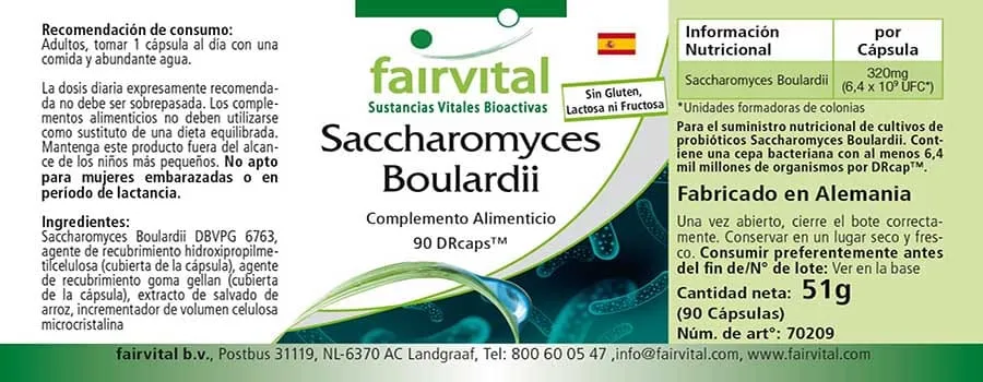Saccharomyces boulardii - 90 DRcaps® Saccharomyces boulardii - 90 DRcaps®