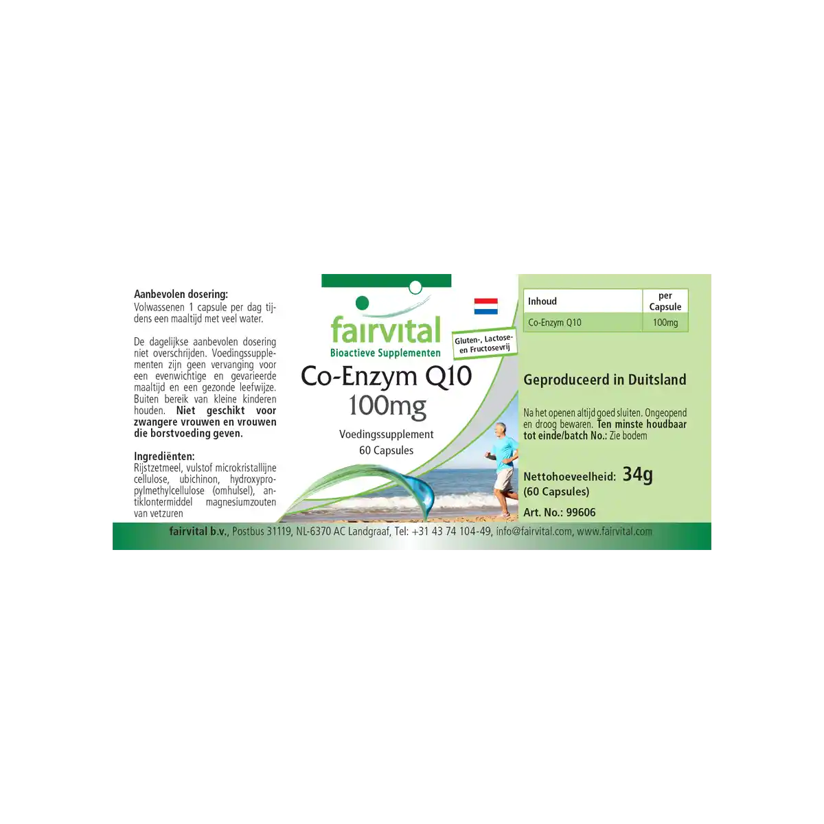 Coenzyme Q10 100mg - 60 capsules Coenzyme Q10 100mg - 60 capsules