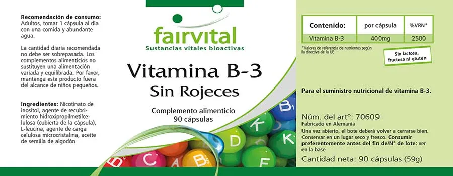 Vitamin B-3 Flush Free