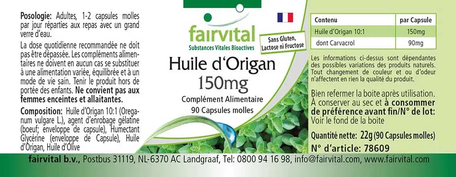 Oregano Oil 150mg - 90 Softgels Oregano Oil 150mg - 90 Softgels