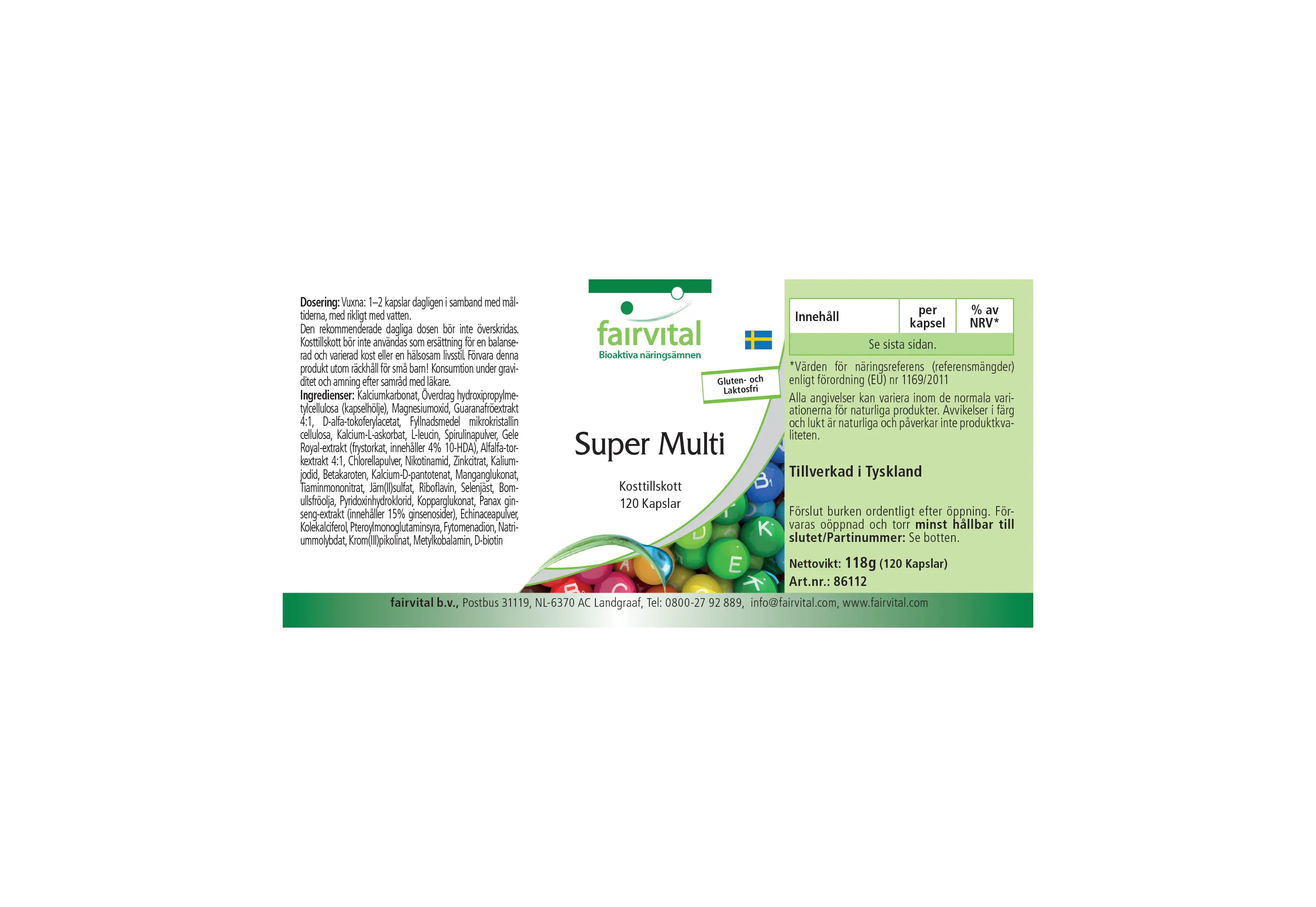 Super Multi - 120 capsules
