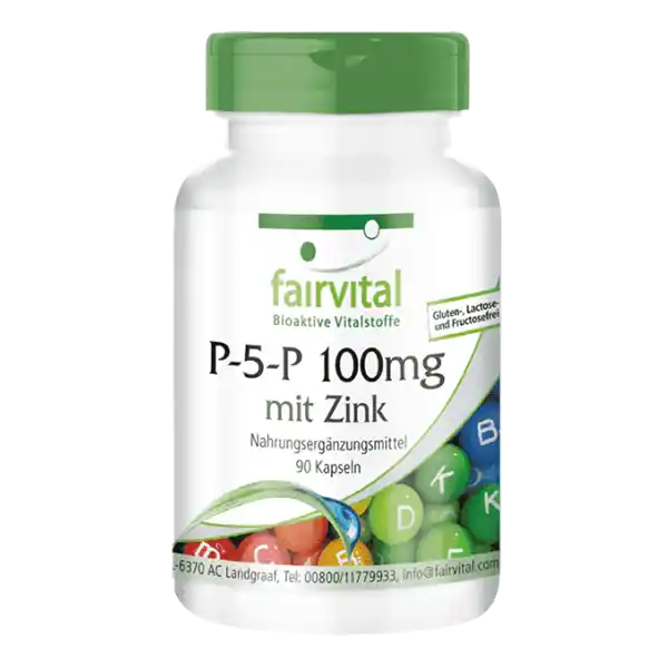 P-5-P 100mg mit Zink aktives Vitamin B6