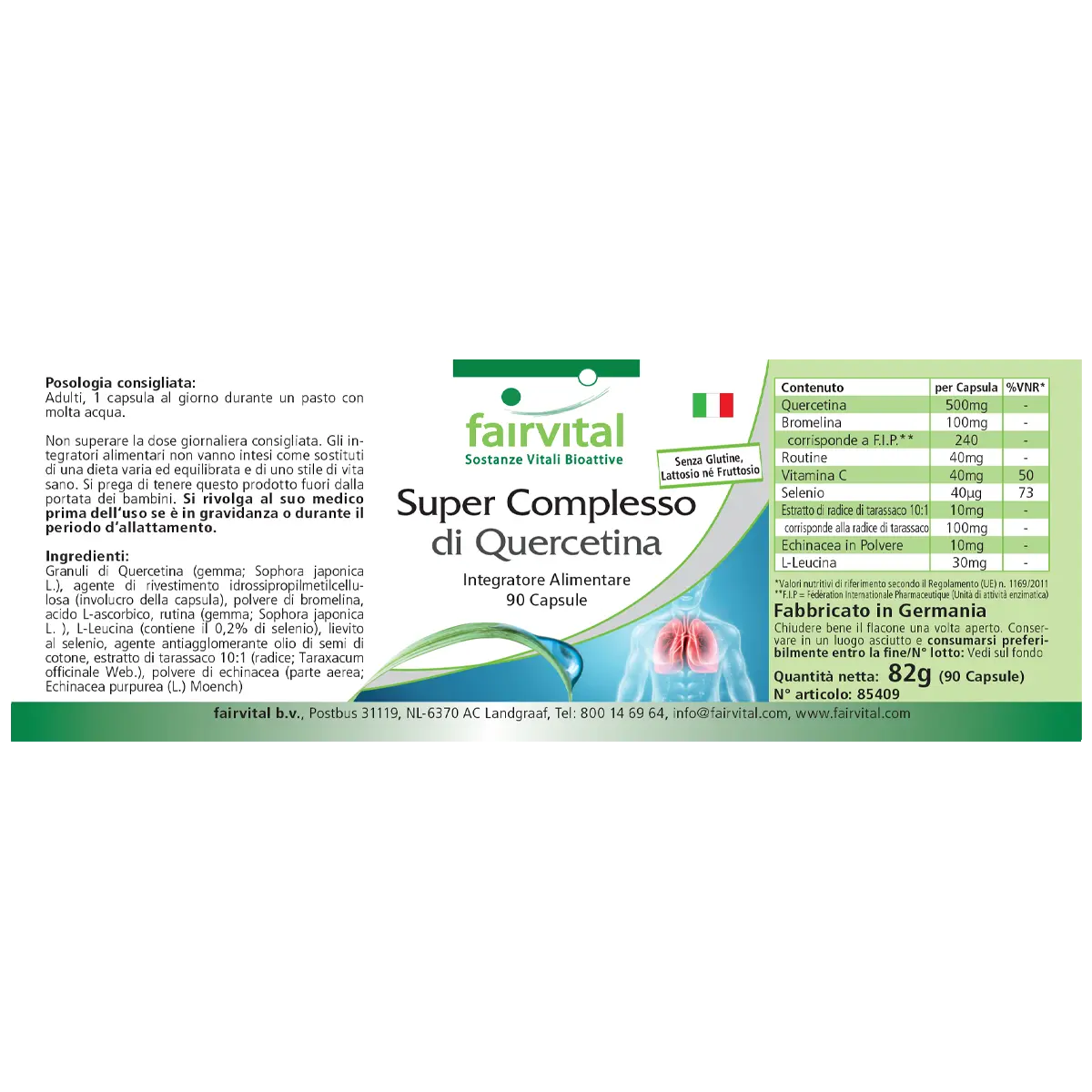 Le complexe Super Quercétine Le complexe Super Quercétine