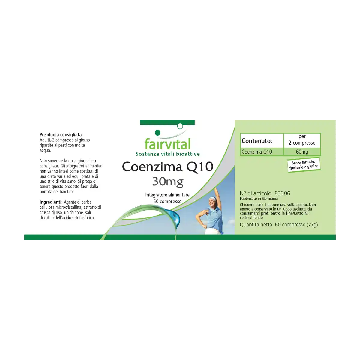 Coenzyme Q10 30mg - 60 tablets Coenzyme Q10 30mg - 60 tablets