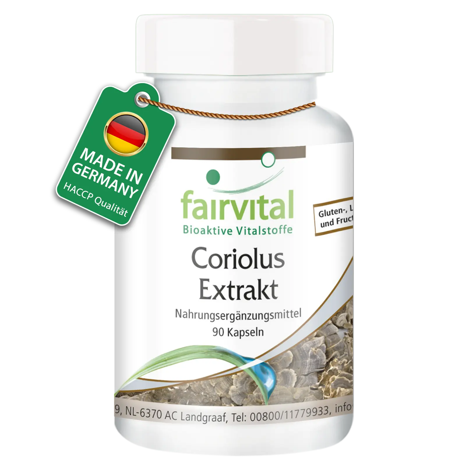 Estratto di Coriolus - 90 capsule