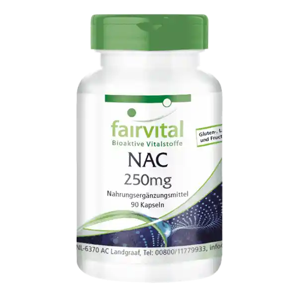 NAC 250mg - 90 capsules