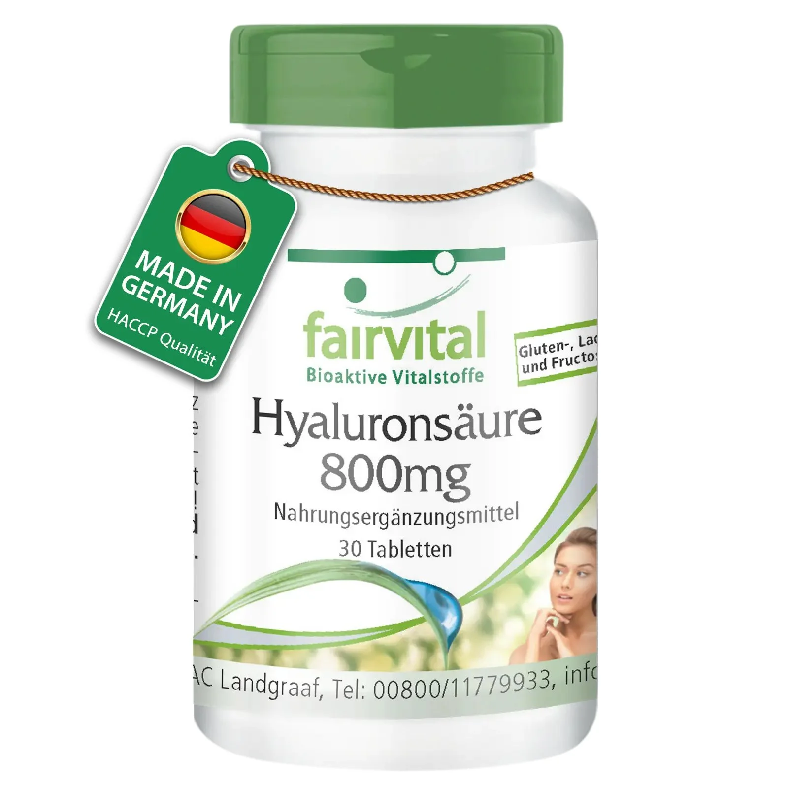 Hyaluronic acid 800mg