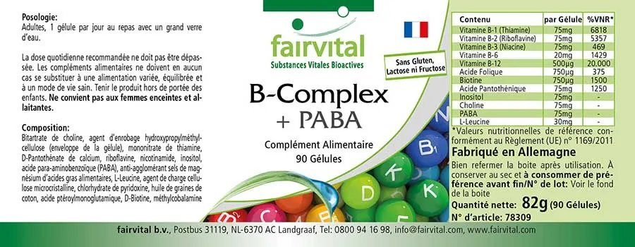 B-Complex + PABA B-Complex + PABA