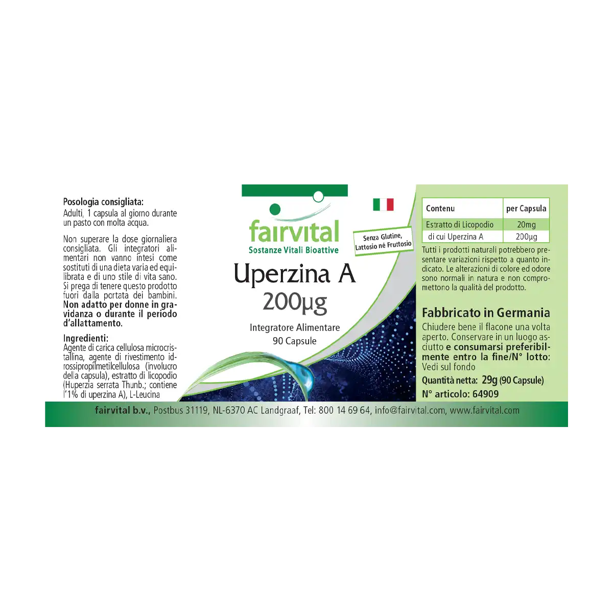 Uperzia A 200µg - 90 capsule Uperzia A 200µg - 90 capsule