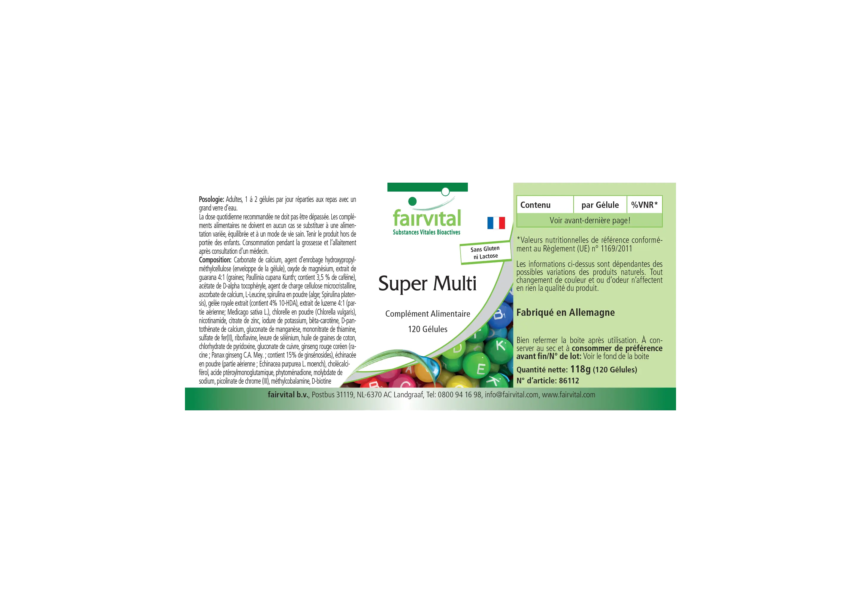 Super Multi - 120 capsules