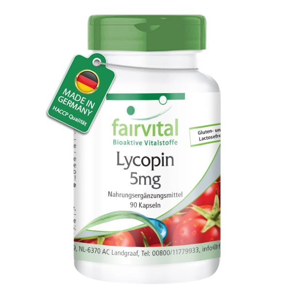 Lycopene 5mg - 90 Capsules