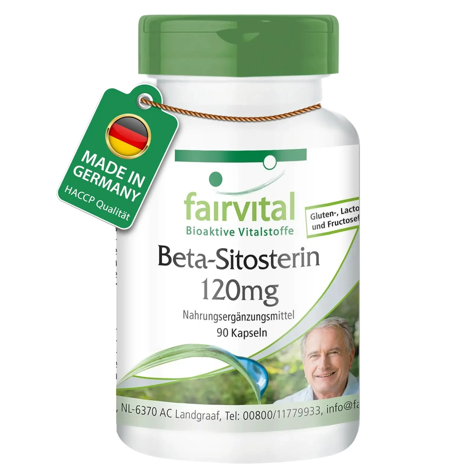 Bêta-sitostérol 120mg - 90 capsules