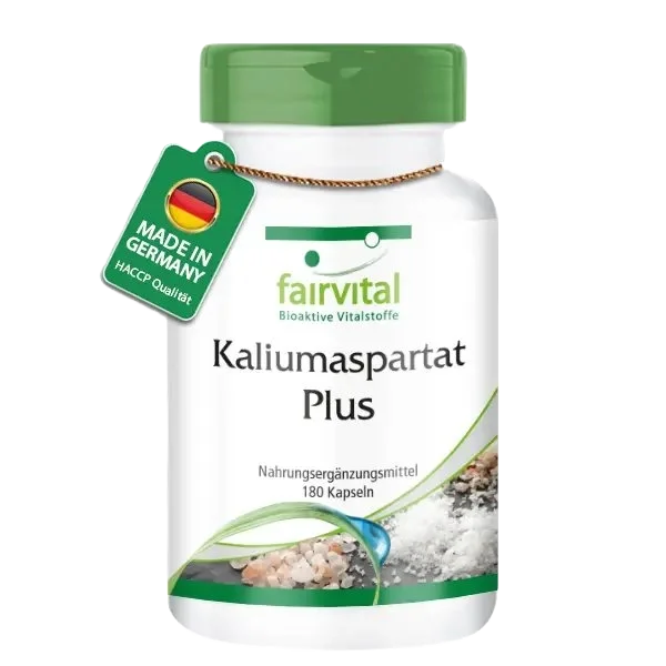 Potassium Aspartate Plus - 180 Capsules