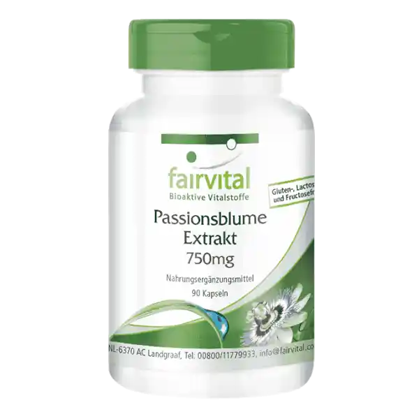Passionflower extract 750mg - 90 capsules