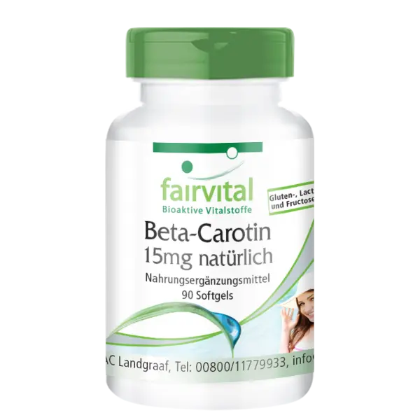 Beta carotene 15mg naturale - 90 softgel Beta carotene 15mg naturale - 90 softgel