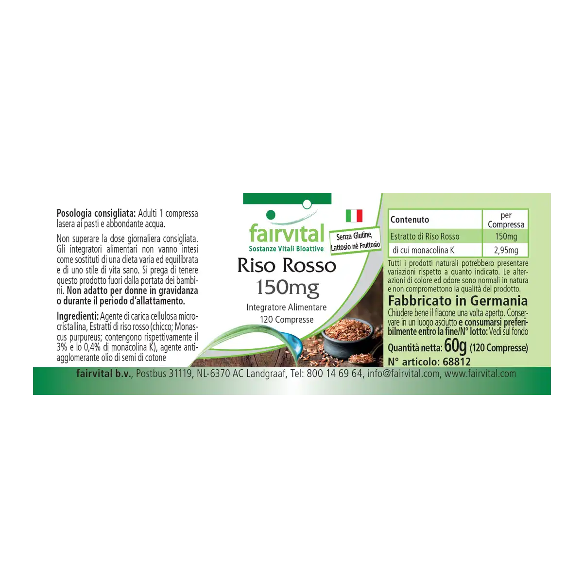 Red Yeast Rice 150mg - 120 Tablets Red Yeast Rice 150mg - 120 Tablets