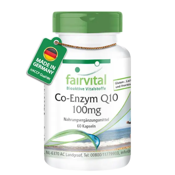 Coenzyme Q10 100mg - 60 gélules