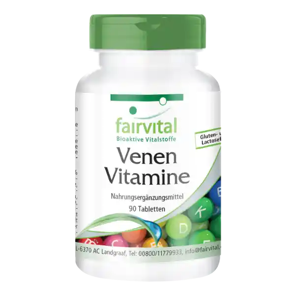 Vitamines pour les  Veines & Plus - 90 comprimés