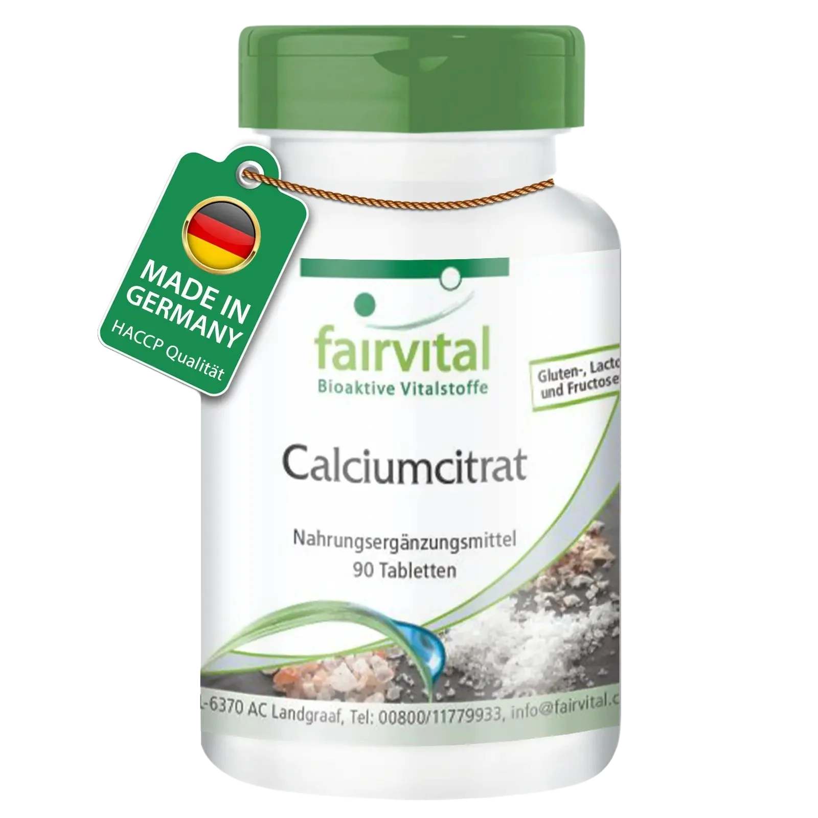 Citrate de Calcium avec 300mg de Calcium - 90 comprimés