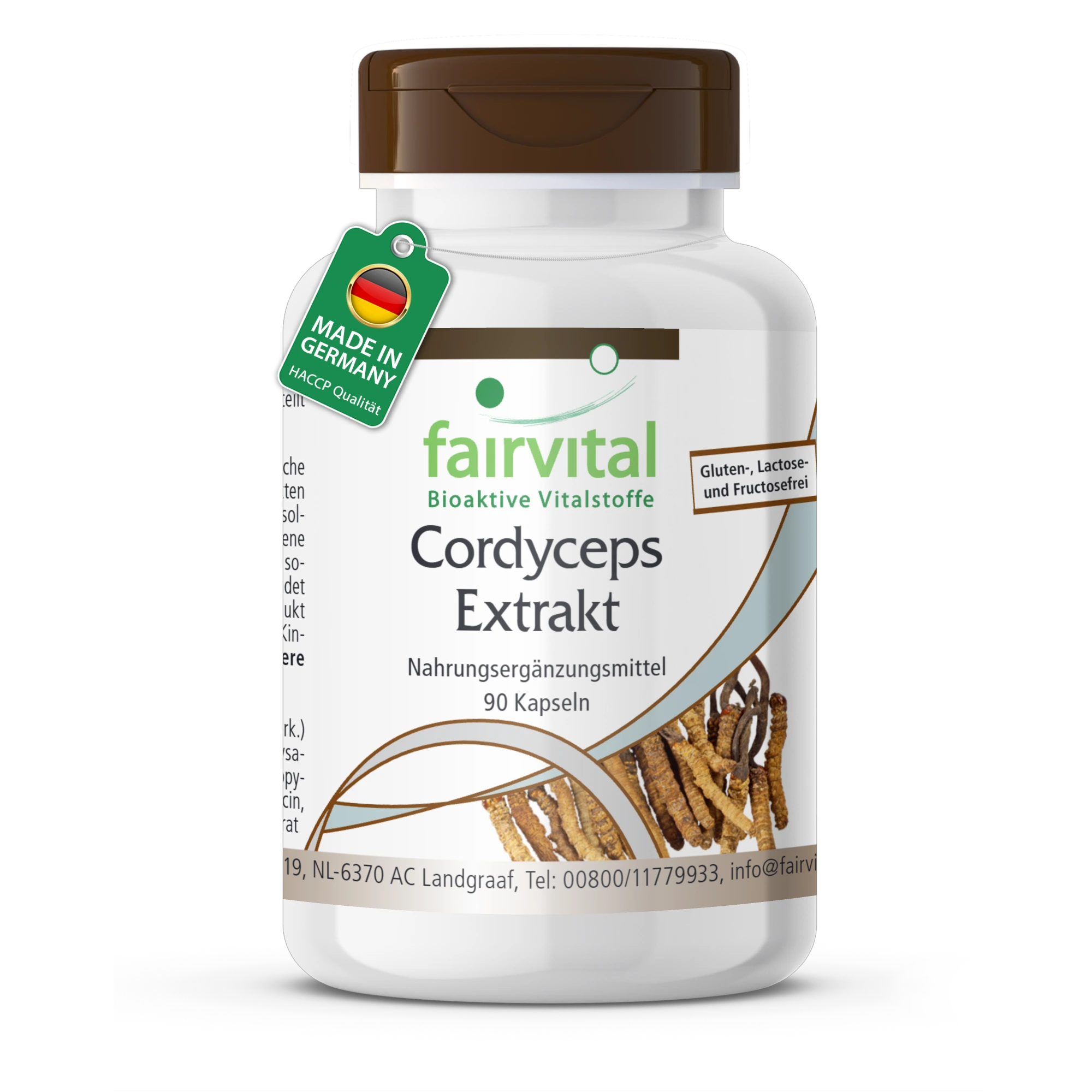 Estratto di Cordyceps – 90 capsule