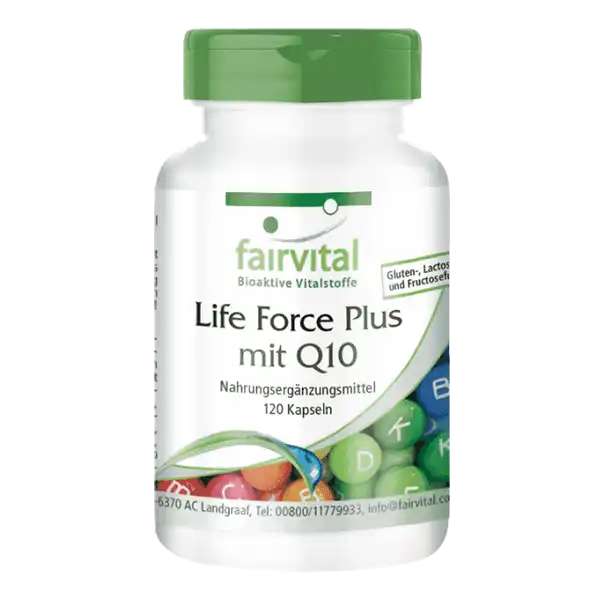 Life Force Plus con Q10 - 120 capsule