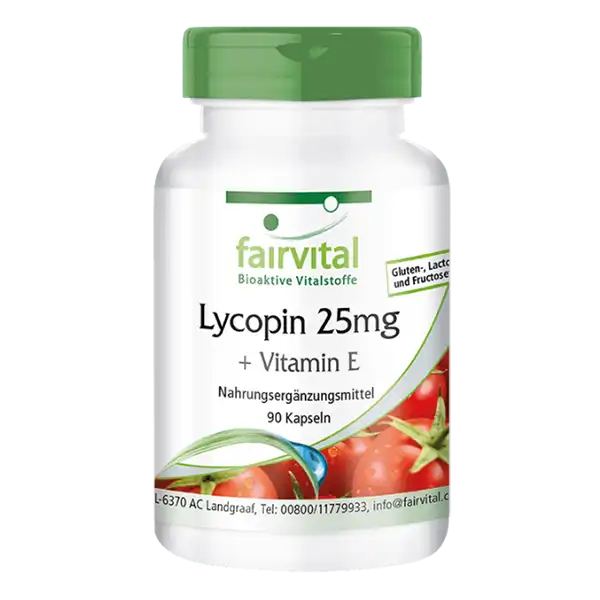 Licopene 25mg + Vitamina E - 90 Capsule