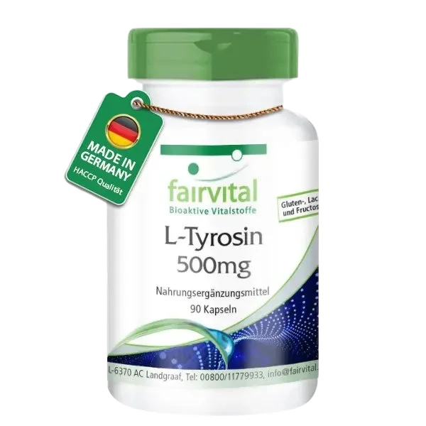 L-Tirosina 500mg - 90 capsule L-Tirosina 500mg - 90 capsule