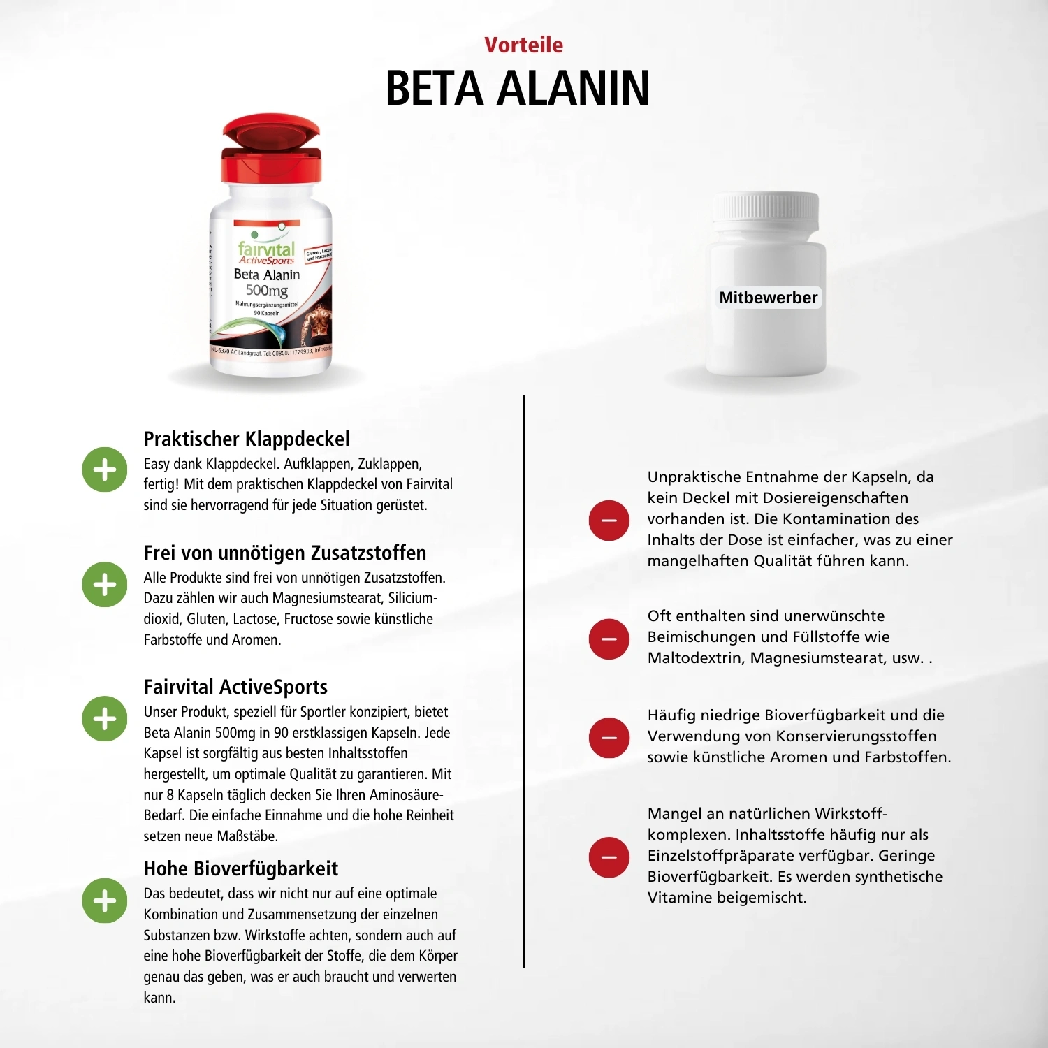 Beta Alanine 500mg