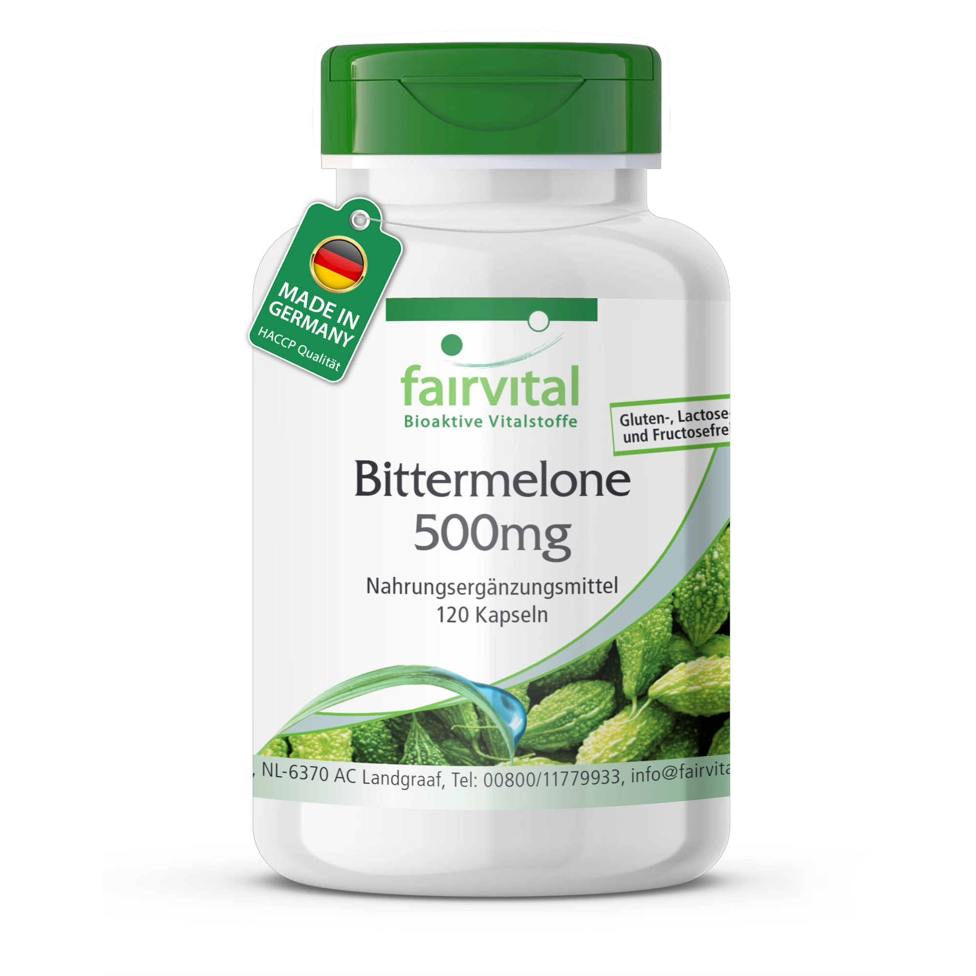 Bitter melon extract 500mg with chromium - 120 capsules