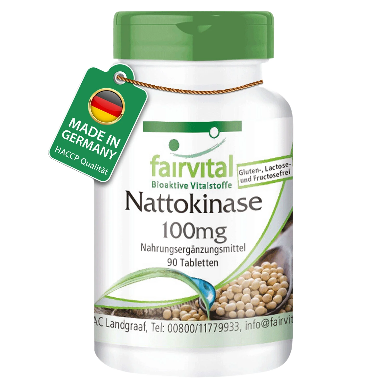 Nattokinase 100mg - 90 Tablets