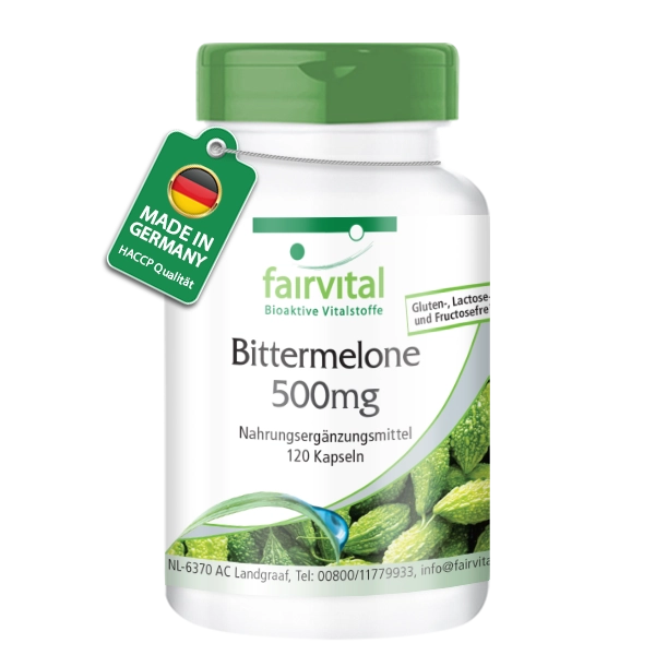 Bitter melon extract 500mg with chromium - 120 capsules