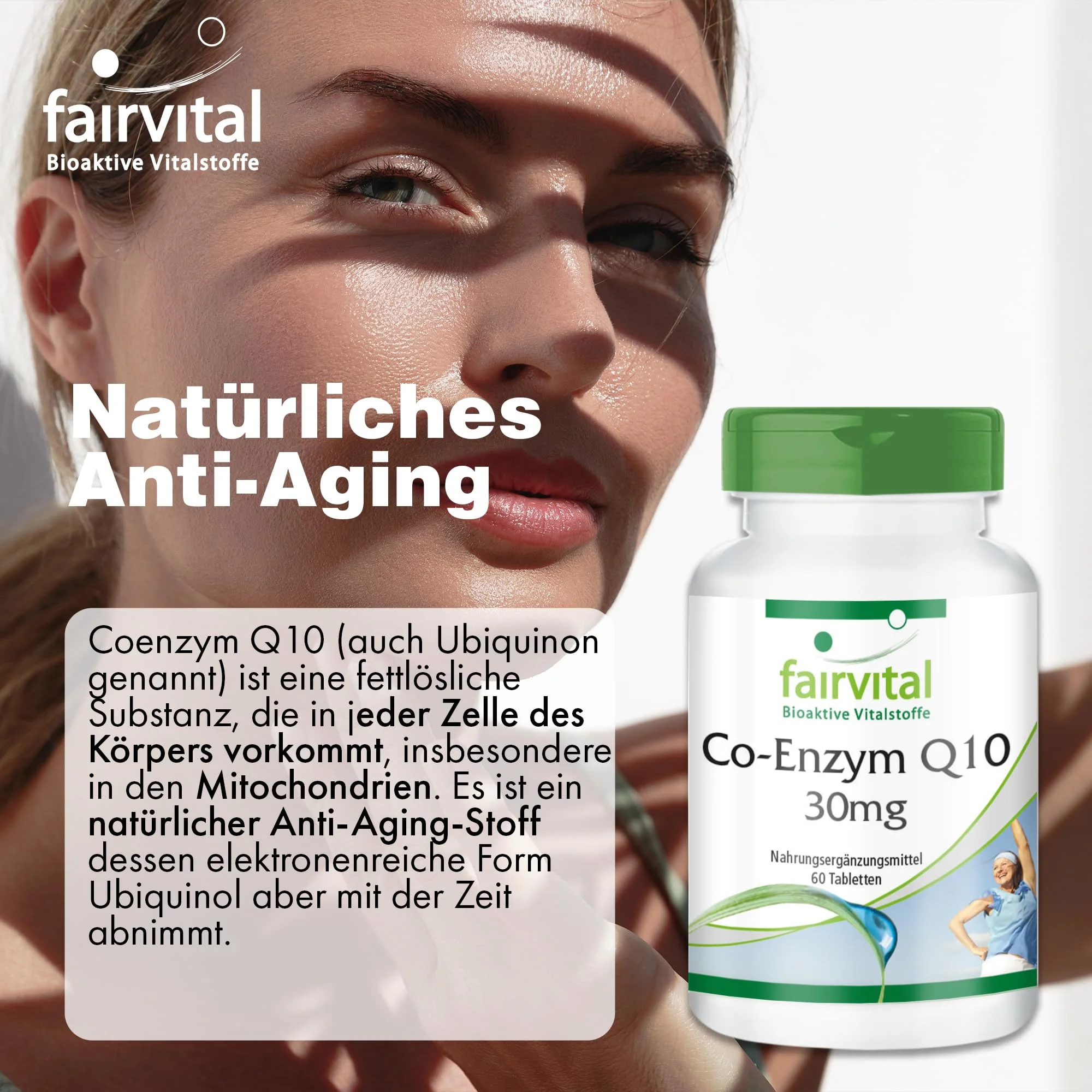Co-Enzima Q10 30mg - 60 comprimidos