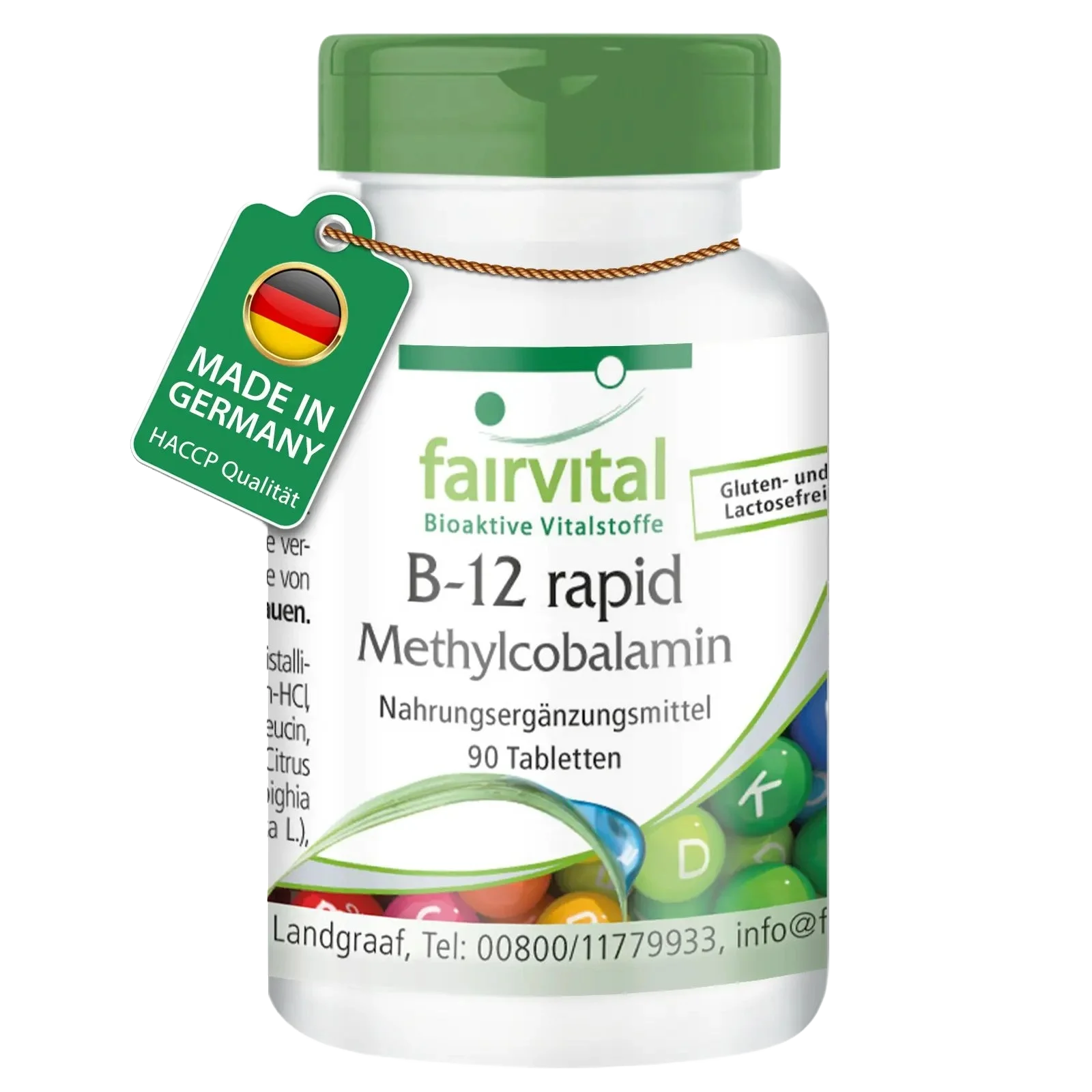 B-12 rapid Methylcobalamin – 90 sublingual tablets B-12 rapid Methylcobalamin – 90 sublingual tablets