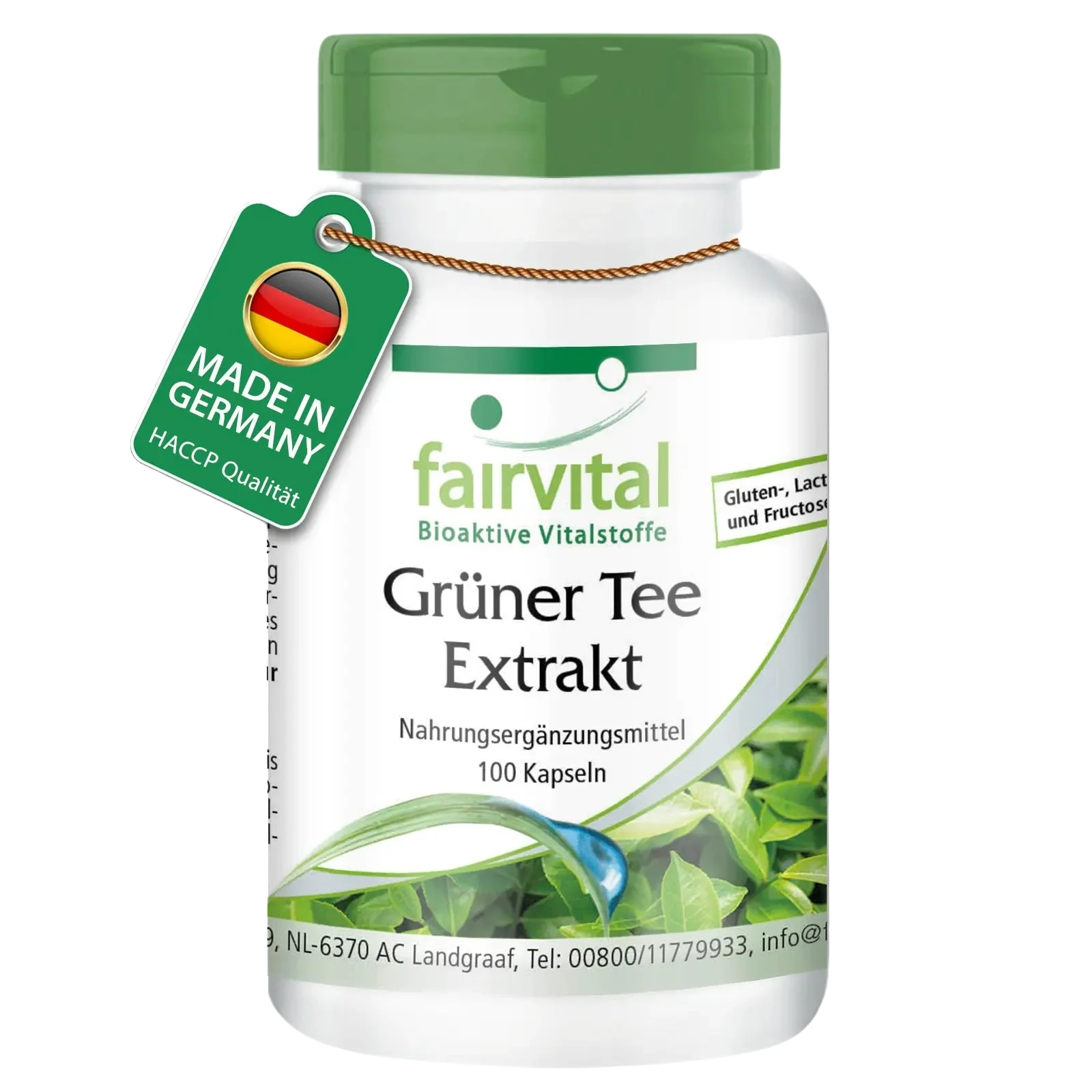 Green Tea Extract - 100 Capsules