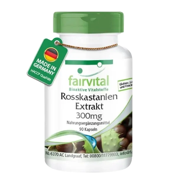 Estratto di Ippocastano 300mg - 90 capsule Estratto di Ippocastano 300mg - 90 capsule